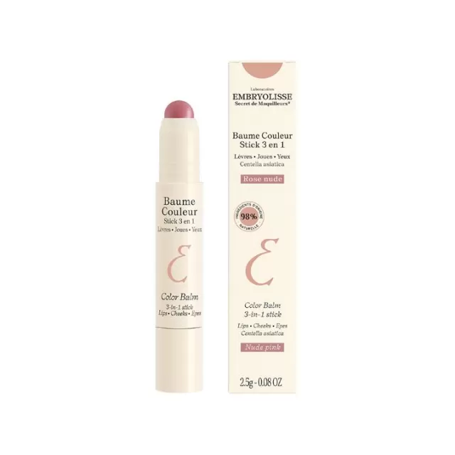 EMBRYOLISSE BALZAM U STIKU 3U1 NUDE PINK 2,5G