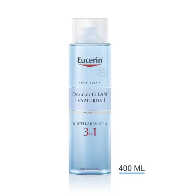EUCERIN DERMATOCLEAN 3 u 1 MICELARNI FLUID ZA ČIŠĆENJE 400ML
