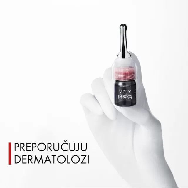 VICHY DERCOS AMINEXIL CLINICAL 5 Ampule protiv opadanja kose za muškarce, 21 ampula