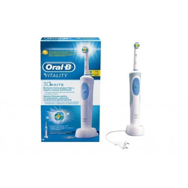 ORAL-B ELEKTRIČNA ČETKICA D12 VITALITY 3D WHITE