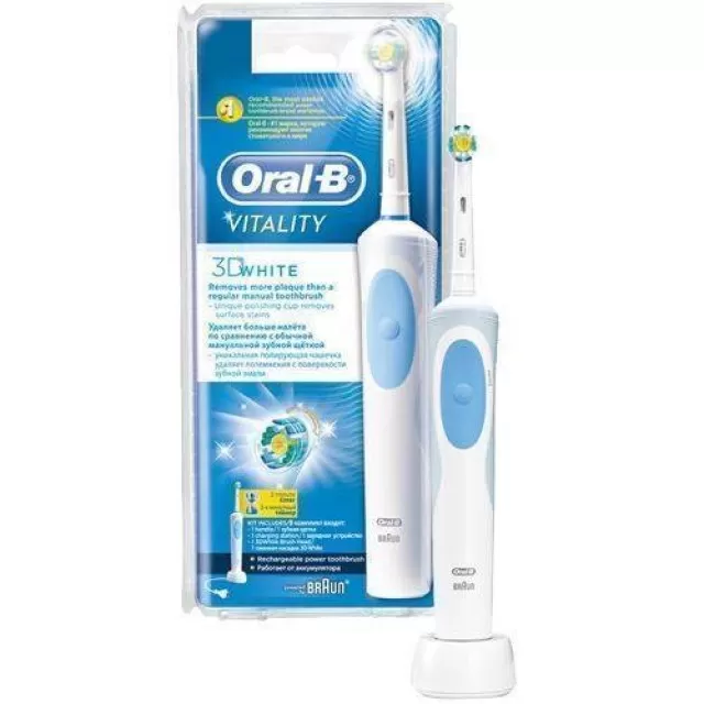 ORAL-B ELEKTRIČNA ČETKICA D12 VITALITY 3D WHITE