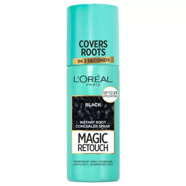 LOREAL MAGIC RETOUCH SPREJ ZA PRIKRIVANJE IZRASTKA 1 BLACK 75ML