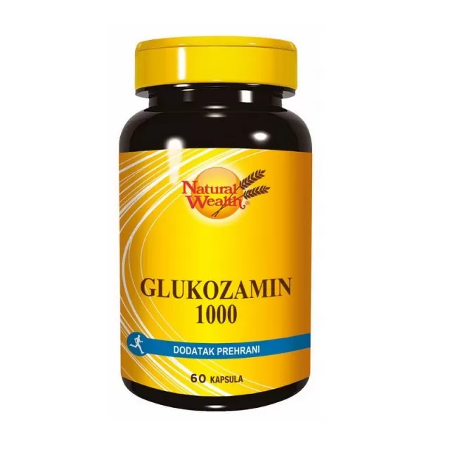 NATURAL WEALTH GLUKOZAMIN SULFAT KAPSULE 1000MG A60