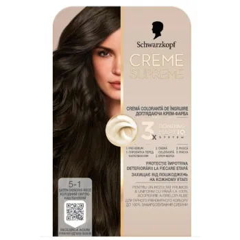 Creme Supreme Farba Za Kosu 5-1 Cool Brown