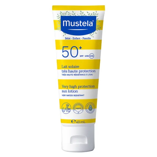 MUSTELA SUN LOSION ZA LICE SA VISOKOM UV ZAŠTITOM SPF50 40ML