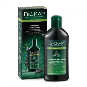 BIOKAP ŠAMPON ZA MASNU KOSU 200ML