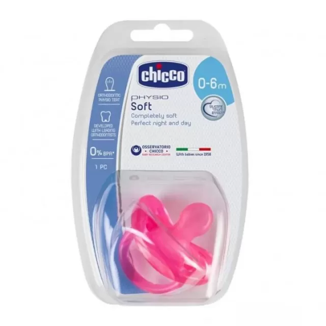 CHICCO PHYSIO SOFT VARALICA ROZA 0-6M A1
