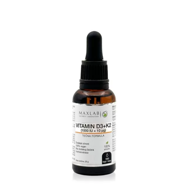 MAXLAB VITAMIN D3+K2 KAPI 28ML