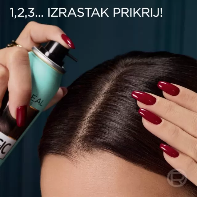 LOREAL MAGIC RETOUCH SPREJ ZA PRIKRIVANJE IZRASTKA 7 COLD BROWN 75ML