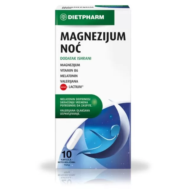 MAGNEZIJUM NOĆ KAPSULE A10