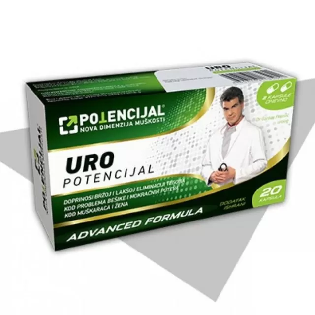 POTENCIJAL URO ADVANCED FORMULA KAPSULE A20