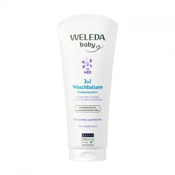 WELEDA BABY 3U1 BALZAM ZA TUŠIRANJE BELI SLEZ 200ML