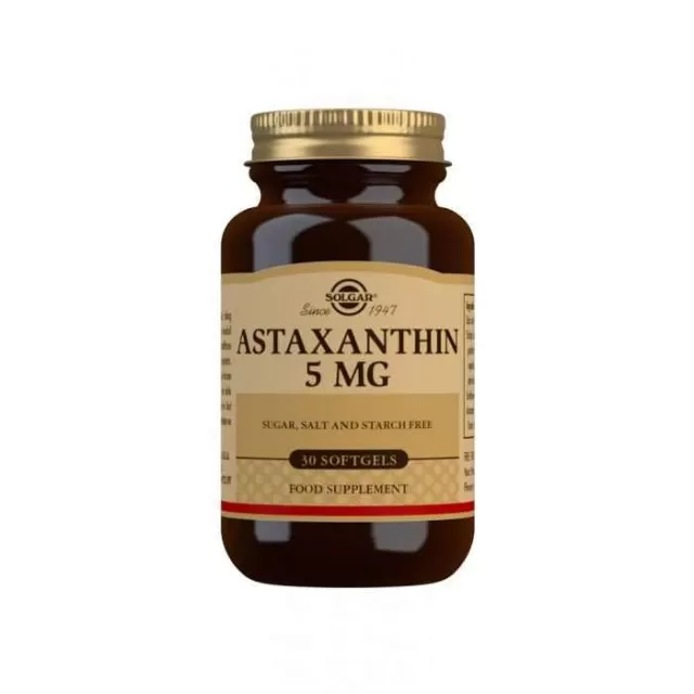 SOLGAR ASTAKSANTIN 5 MG KAPSULE A30