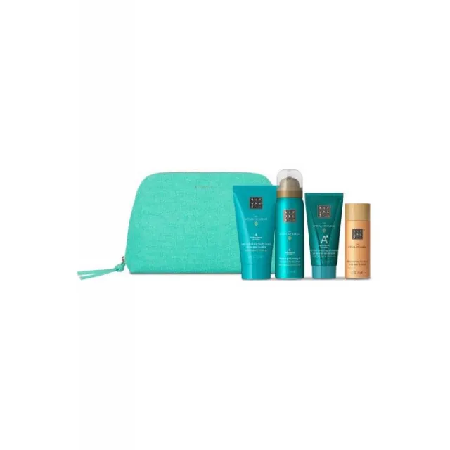 RITUALS KARMA SET ( krema za telo 70ml + ulje za telo 30ml + penušavi gel 50ml + gel 50ml)