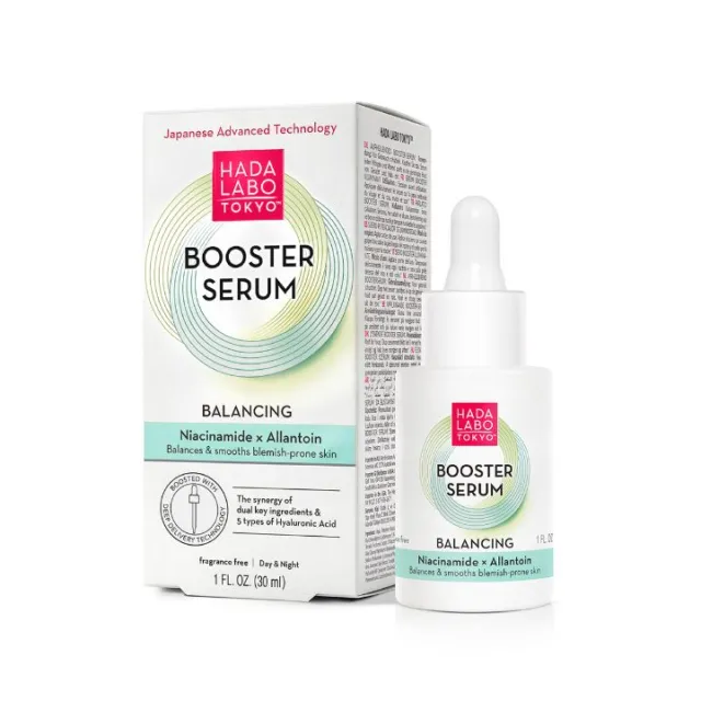 HADA LABO TOKYO BOOSTER UMIRUJUĆI SERUM SA NIACINAMIDOM I ALANTOINOM 30ML