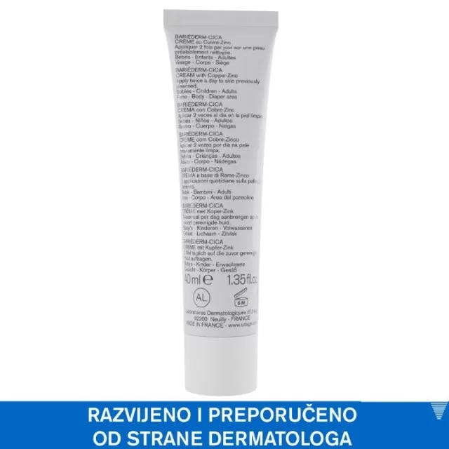 URIAGE BARIEDERM CICA KREMA 40ML