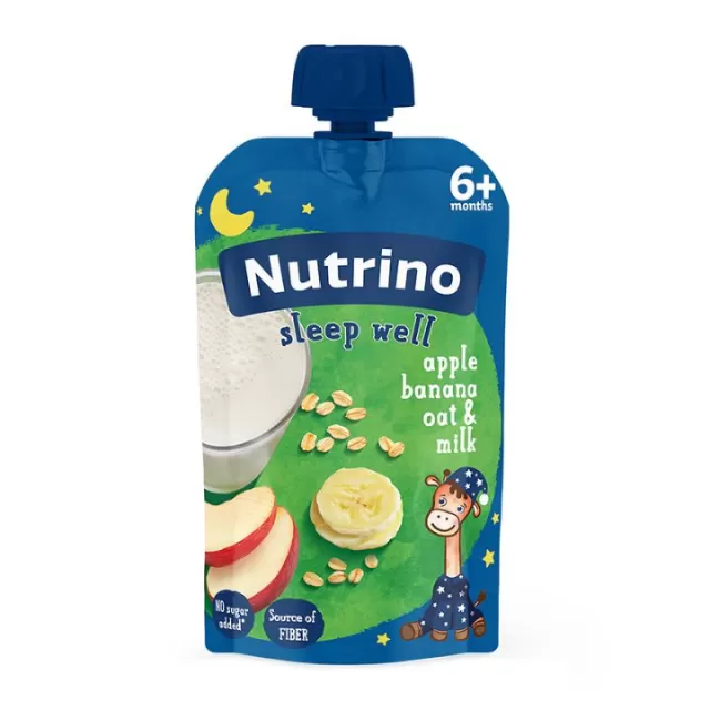 NUTRINO NOĆNA KAŠA JABUKA, BANANA, OVAS I MLEKO 100G