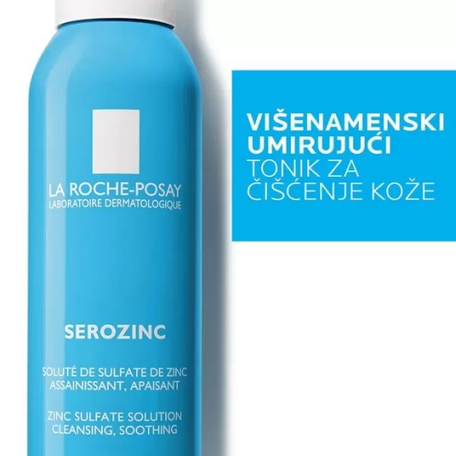 La Roche-Posay SEROZINC Adstringentni sprej koji čisti i smiruje kožu, 150 ml