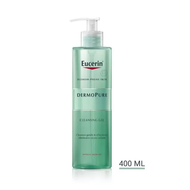 EUCERIN DERMOPURE GEL ZA ČIŠĆENJE KOŽE 400ml