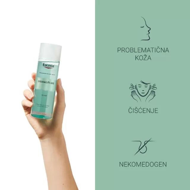 EUCERIN DERMOPURE TONIK ZA MASNU KOŽU LICA 200ml