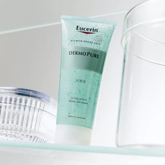 EUCERIN DERMOPURE PILING ZA MASNU KOŽU LICA 100ml