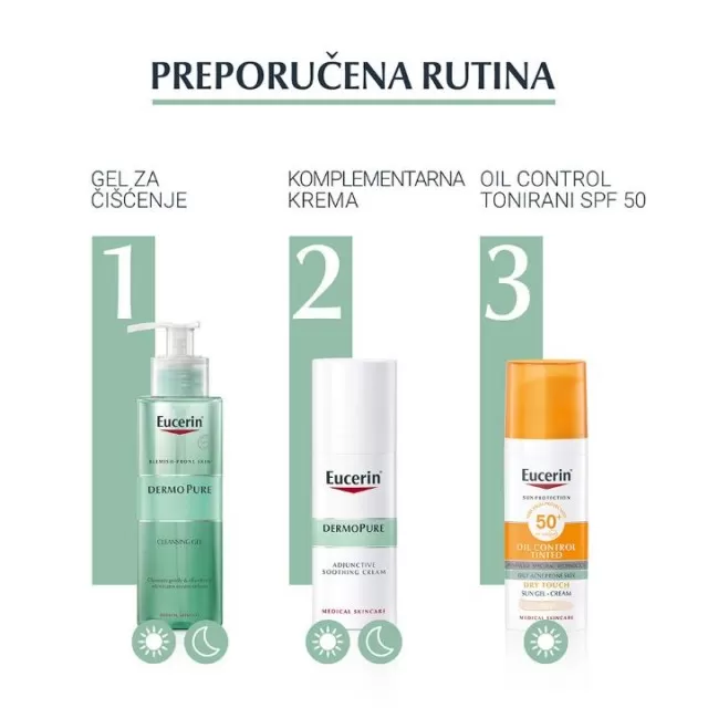 EUCERIN DERMOPURE KOMPLEMENTARNA UMIRUJUĆA KREMA 50ml