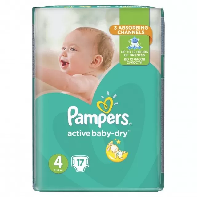 PAMPERS 4 8-14KG A17