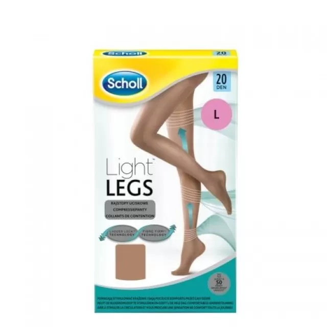 SCHOLL LIGHT LEGS 20DEN-BEŽ VELIČINA L