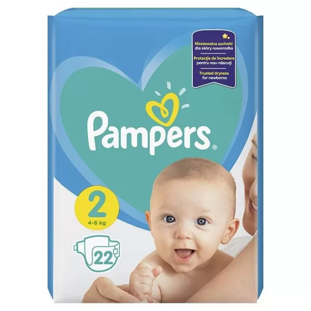 PAMPERS 2 3-6KG A22