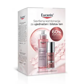 Eucerin PROMO Antipigment Gel Za Čišćenje 200 ml + Dual Serum 30ml