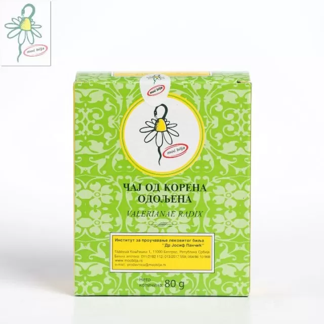 ČAJ ODOLJENA KOREN - VALERIJANA 80G JP