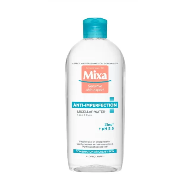 MIXA MICELARNA VODA PROTIV NESAVRŠENOSTI 400ML