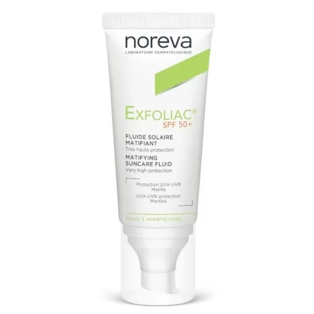 NOREVA EXFOLIAC MATIRAJUĆI FLUID SPF50 40ML