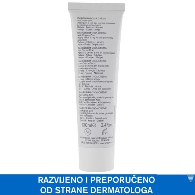 URIAGE BARIEDERM CICA KREMA 100ML