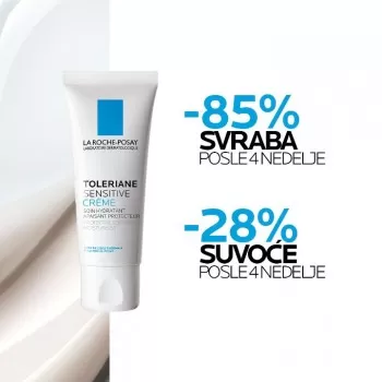 La Roche-Posay TOLERIANE SENSITIVE CREME Hidratantna nega za ravnotežu mikrobioma osetljive kože, normalna koža, 40 ml