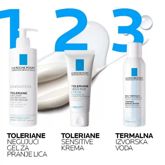 La Roche-Posay TOLERIANE SENSITIVE CREME Hidratantna nega za ravnotežu mikrobioma osetljive kože, normalna koža, 40 ml