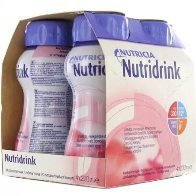 NUTRIDRINK JAGODA 4X200ML