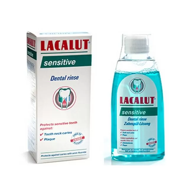 LACALUT SENSITIVE RASTVOR ZA NEGU USNE DUPLJE  300ML