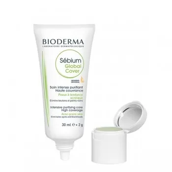 BIODERMA SEBIUM GLOBAL COVER 30ML+2G