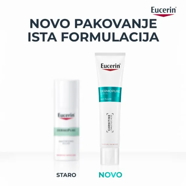 EUCERIN DERMOPURE CLINICAL MAT FLUID 40ML