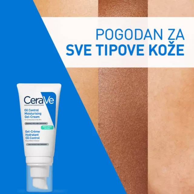 CeraVe Hidratantna gel krema za masnu kožu, 52 ml