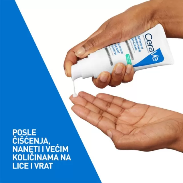 CeraVe Hidratantna gel krema za masnu kožu, 52 ml