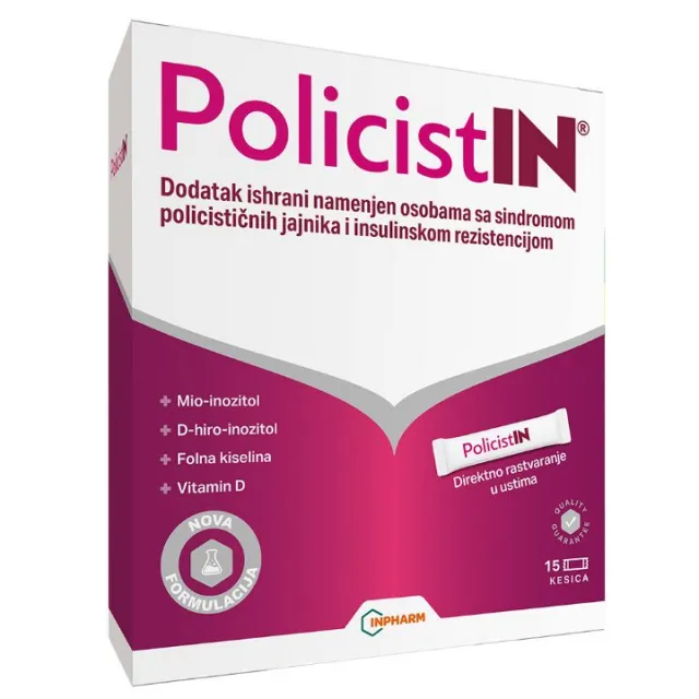 POLICISTIN ZA POLICISTIČNE JAJNIKE I INSULINSKU REZISTENCIJU KESICE A15