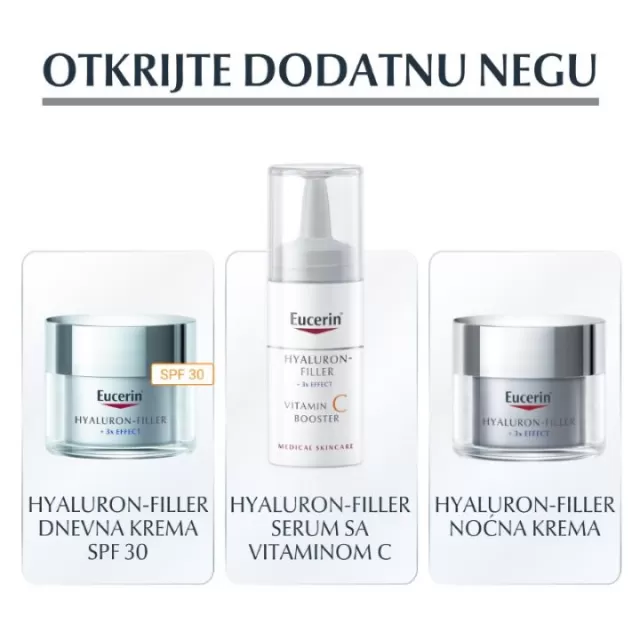 EUCERIN HYALURON-FILLER NOĆNI INTENZIVNI SERUM 30ML