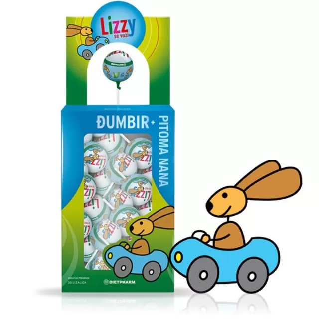 LIZZY SE VOZI LIZALICA SA ĐUMBIROM A1