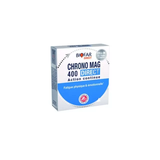 BIOFAR DIRECT HRONO MAGNEZIJUM  400 14 KESICA