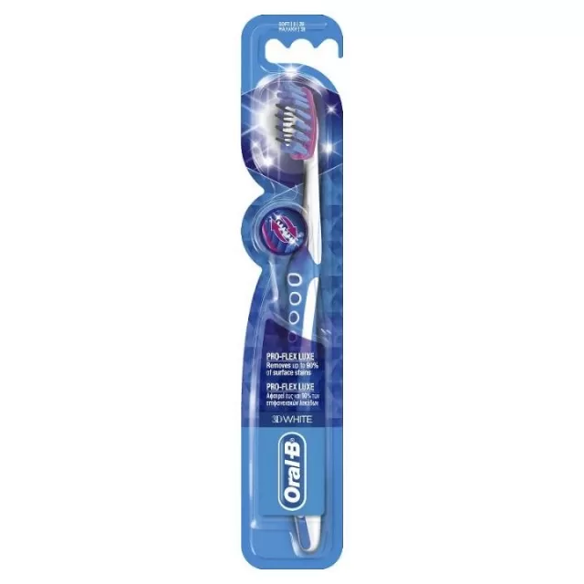 ORAL-B ČETKICA 3D WHITE PRO-FLEX LUXE
