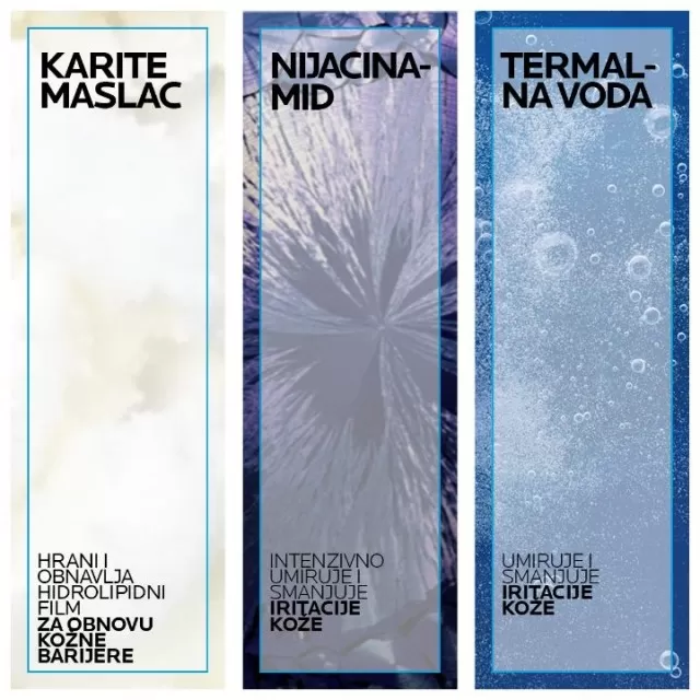 La Roche-Posay LIPIKAR HUILE LAVANTE AP+ Ulje za tuširanje obogaćeno lipidima za svakodnevno pranje osetljive suve kože s osećajem svraba i iritacija, pogodno za bebe, decu i odrasle, 200 ml