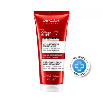 Vichy Dercos Collagen 17 Filler Ultra-Obnavljajući Balzam 200ML