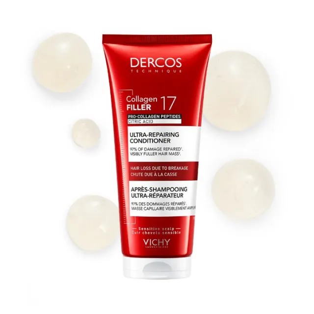 Vichy Dercos Collagen 17 Filler Ultra-Obnavljajući Balzam 200ML